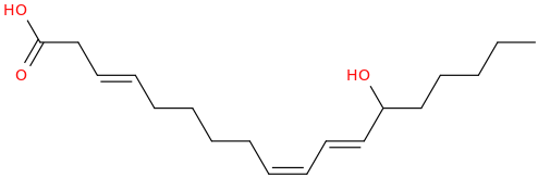 13 hydroxy 3,9,11 octadecatrienoic acid, (e,z,e) 